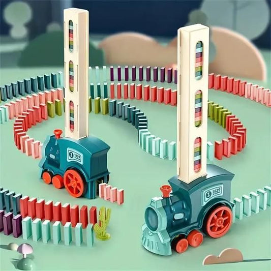 Train Toy Domino Set for Kids ? BPA-Free Plastic with Sound Effects�